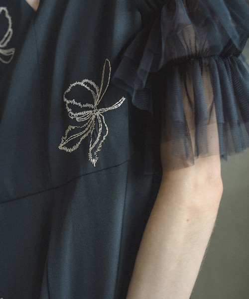 値下げ中【未使用タグ付き】et.UNiVER パーティードレス et.UNiVER パンツドレス Frill laverd sleeve dress : ZOZOTOWN Yahoo