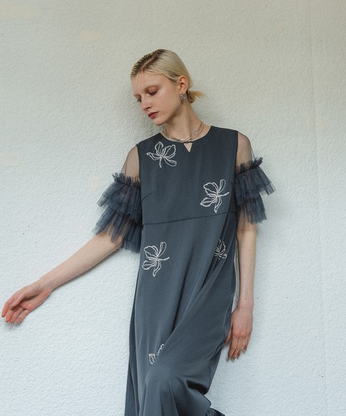 【et.UNiVER】 結婚式　ワンピース オケージョンドレス et.UNiVER ドレス Embroiderry dress : ZOZOTOWN Yahoo!店