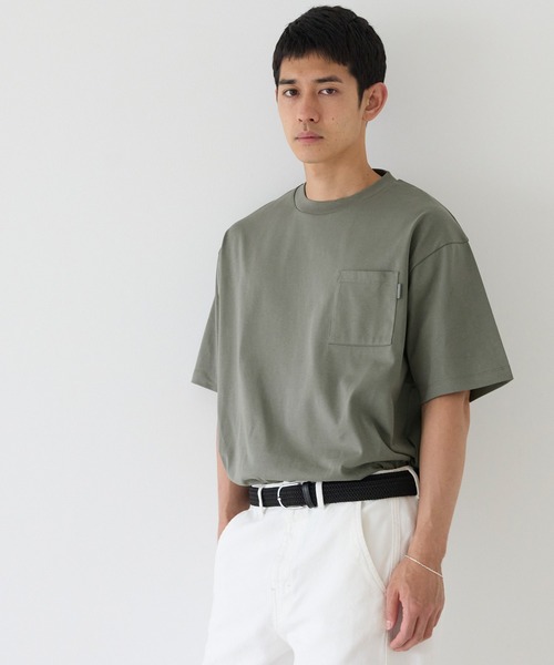 coca（コカ） tシャツ ヘビーウエイト天竺ピスポケットTシャツ メンズ