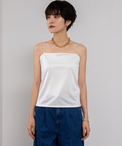 キャミソール 「追加」サテンスムースベアトップ NOLLEY'S Sophi キャミソール 「追加」サテンスムースベアトップ