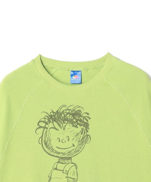 「FRUIT OF THE LOOM」 スウェットカットソー S ベージュ メンズ_画像6