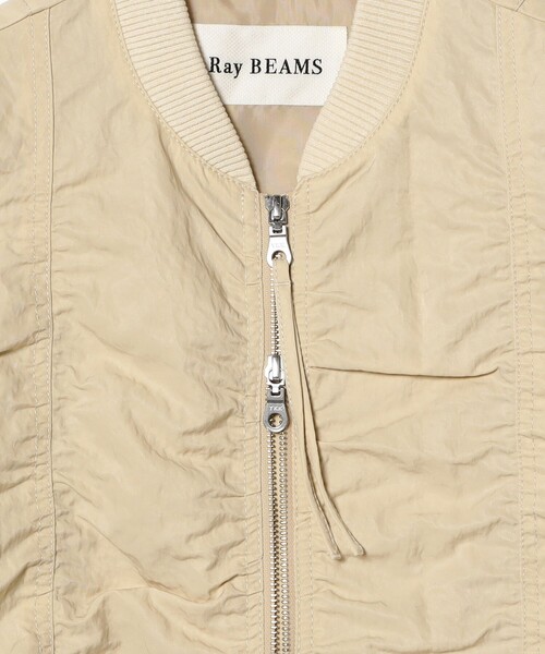Ray BEAMS（レイ ビームス） ma1 ma-1 シャーリング MA-1 ブルゾン