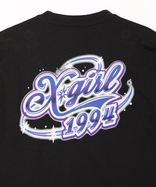 「X-girl」 半袖Tシャツ L ブラック レディース