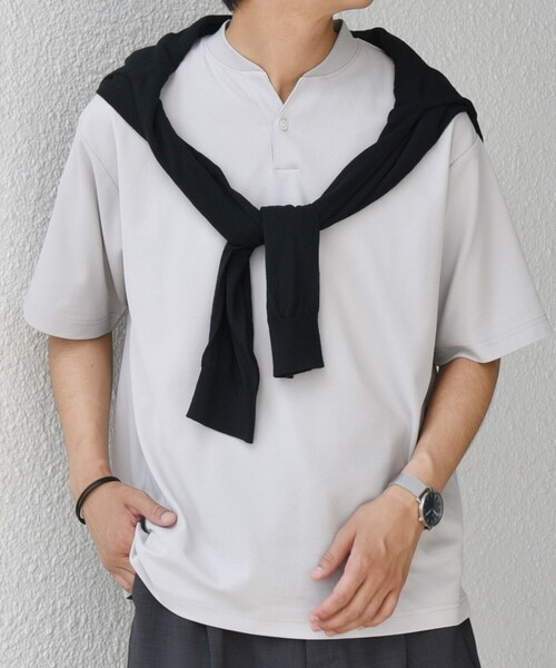 SHIPS any tシャツ any:「接触冷感・遮熱・UVカット機能等