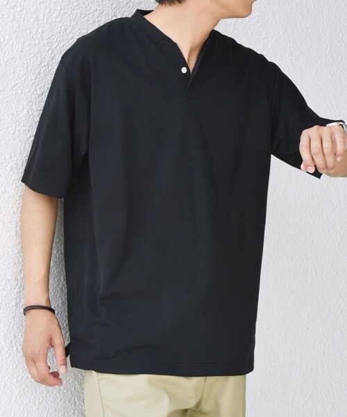 SHIPS any tシャツ any:「接触冷感・遮熱・UVカット機能等