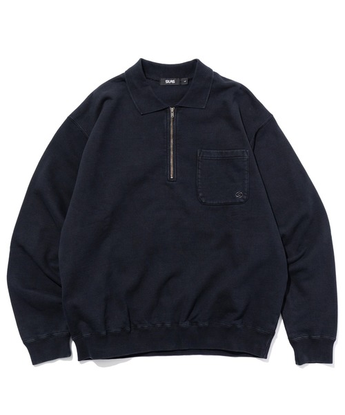 トレーナー スウェット HALF ZIP SWEATSHIRT メンズ レディース