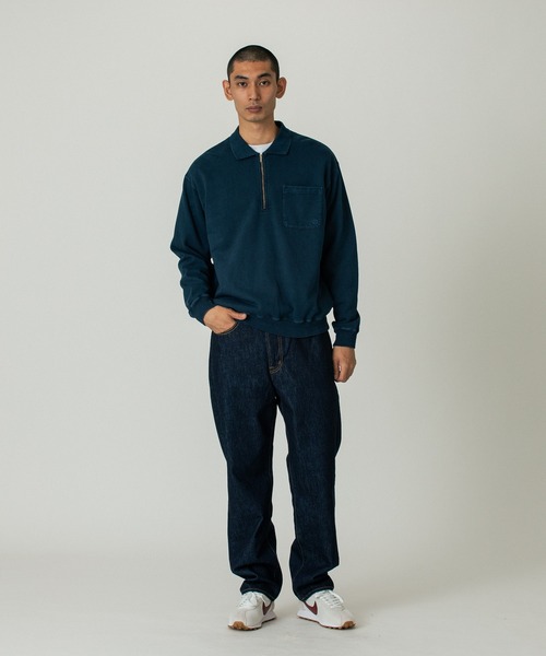 トレーナー スウェット HALF ZIP SWEATSHIRT メンズ レディース