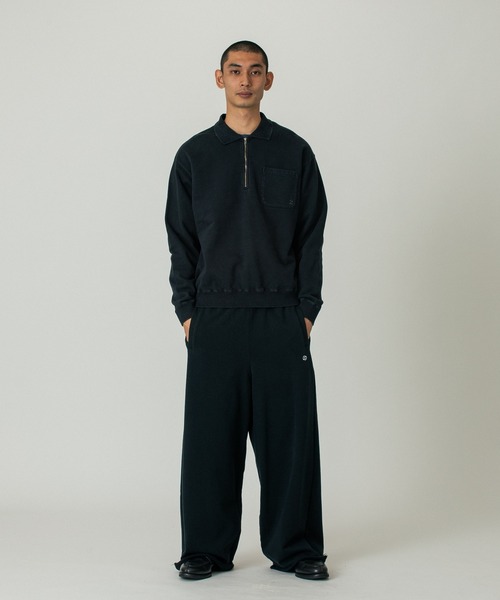 SILAS（サイラス） トレーナー スウェット HALF ZIP SWEATSHIRT メンズ