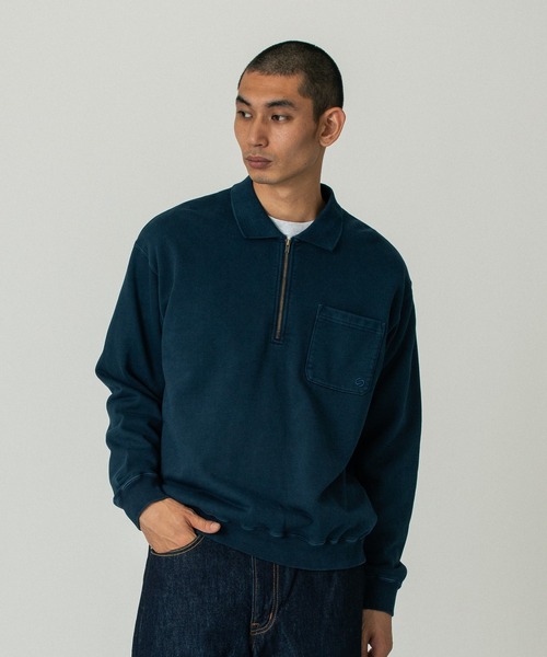 トレーナー スウェット HALF ZIP SWEATSHIRT メンズ レディース