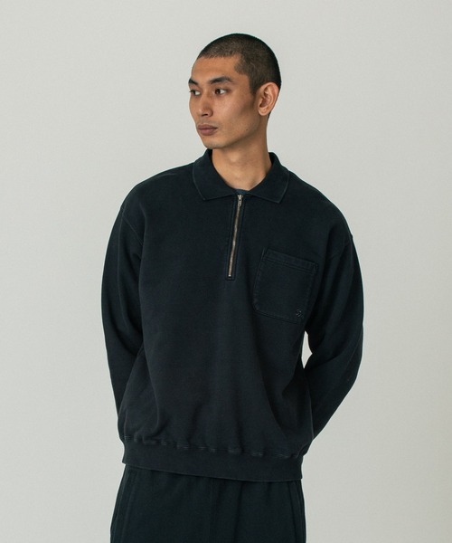 トレーナー スウェット HALF ZIP SWEATSHIRT メンズ レディース