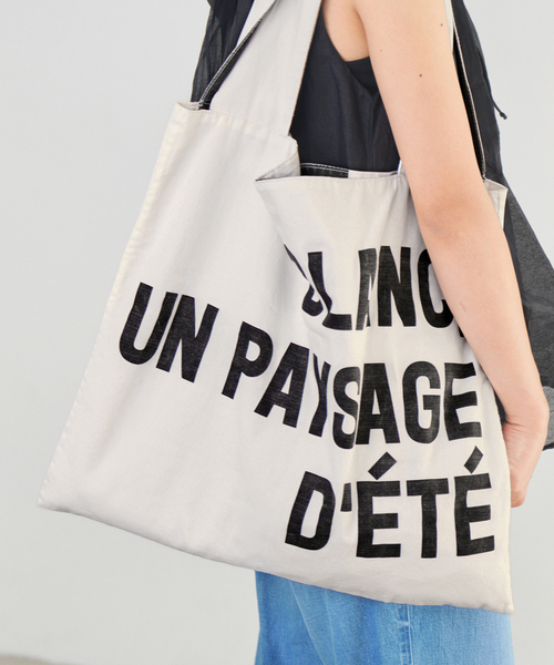 バッグ IENA BLANC COTTON BAG IENA トートバッグ 「WEB限定追加」IENA BLANC COTTON BAG