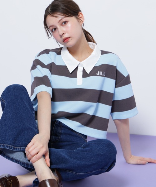 ジルスチュアート JILL STUART シャツ JILL by JILL STUART」 大人気の刺繍ロゴシリーズから新デザインのT
