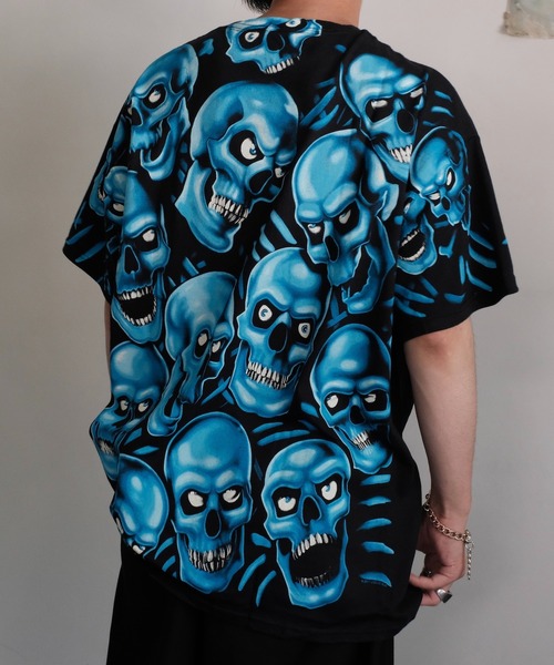 tシャツ LIQUID BLUE リキッドブルー / ”SKULL”TEE メンズ レディース