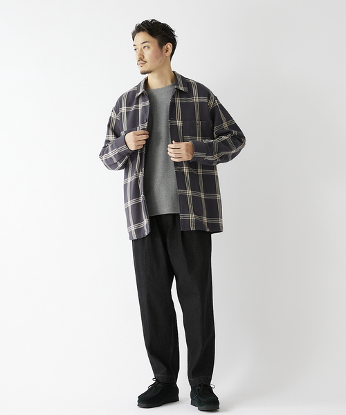 「JOURNAL STANDARD relume」 デニムパンツ LARGE ネイビー メンズ