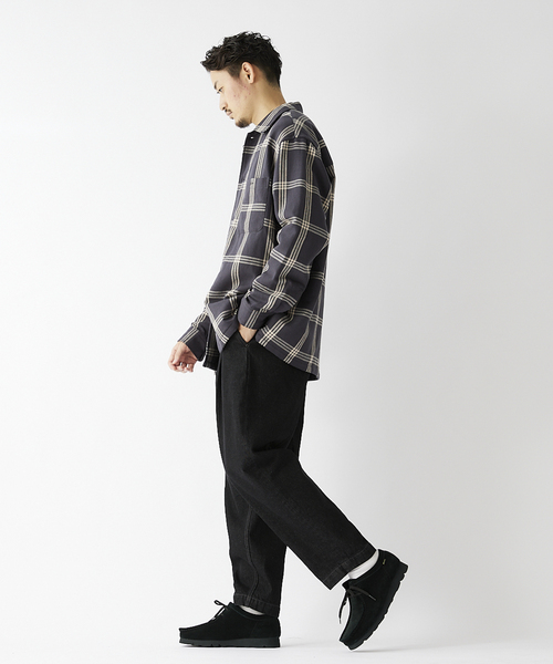 「JOURNAL STANDARD relume」 デニムパンツ LARGE ネイビー メンズ