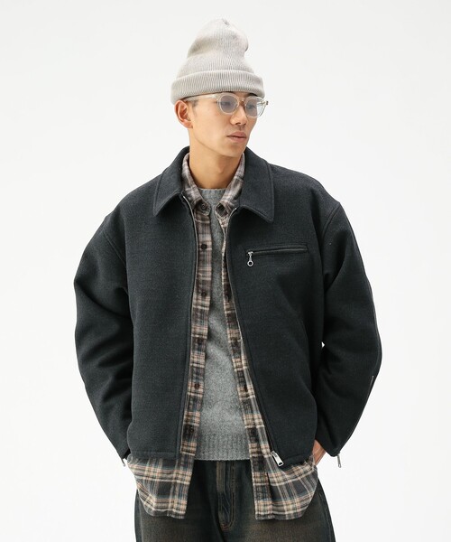 BEAMS（ビームス） ブルゾン アウター リラックスフィット フリース