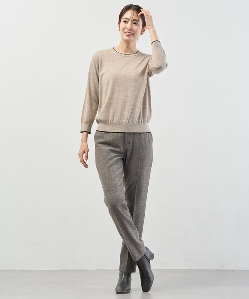 FOXEY Twin Knit Aria ツインニット アンサンブル 40 アンサンブル トリムツイン ニット : ZOZOTOWN Yahoo!店 - 通販