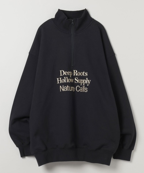 トレーナー スウェット 「Les Fleurs」ロゴハーフZIPスウェット/599001 レディース | JEANASIS | 20