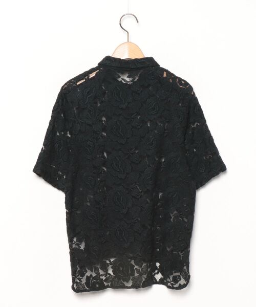 「muller of yoshiokubo」 半袖シャツ 36 ブラック レディース_画像2