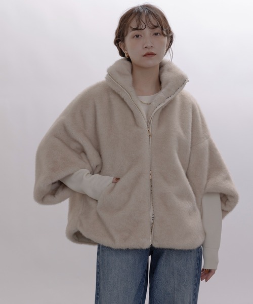 Eimee Law（エイミーロウ） コート アウター ミンクファー スタンド