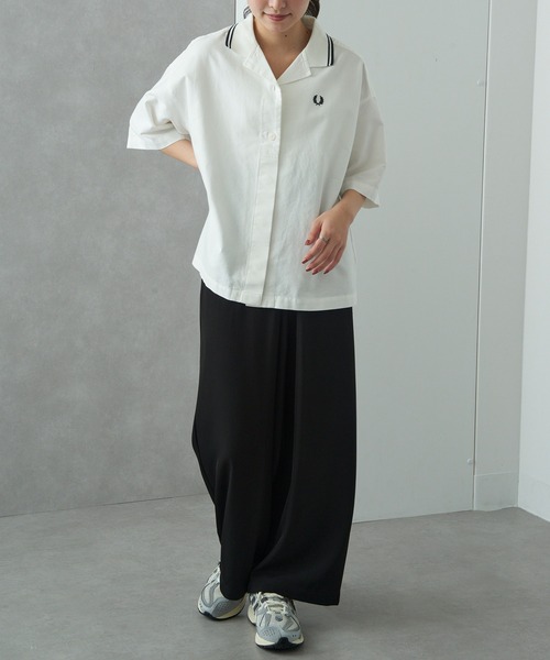 FRED PERRY（フレッドペリー） ブラウス シャツ 「FRED PERRY」TIPPED