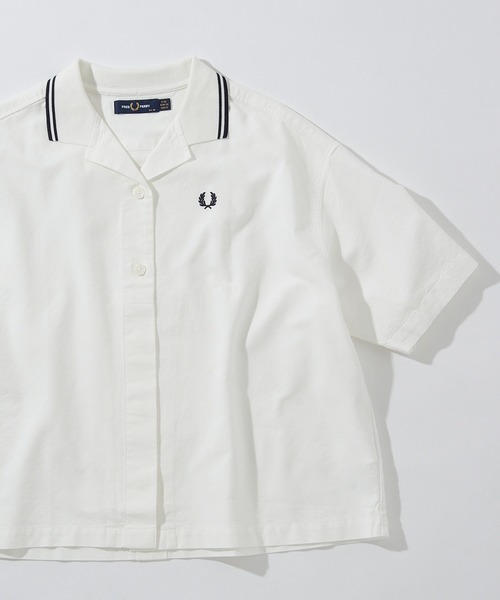 FRED PERRY（フレッドペリー） ブラウス シャツ 「FRED PERRY」TIPPED