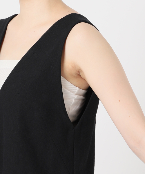 「Plage」 オーバーオール 36 ブラック レディース_画像10