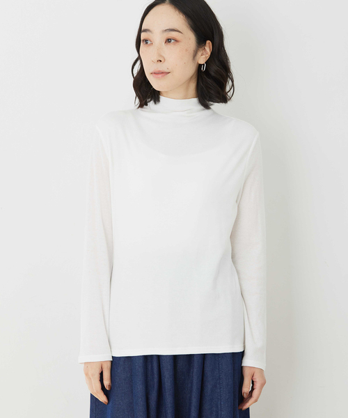 DECOY SINCE 1981 tシャツ コットンガーゼハイネック「綿100