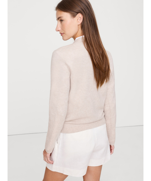 ニット セーター ライトウェイト カシミヤ クルーネックセーター