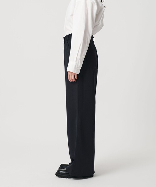 BEAUTY＆YOUTH UNITED ARROWS パンツ 毛ブレンド ワイドフレアパンツ