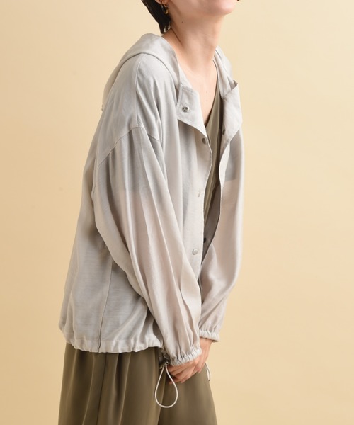 「actuel」 マウンテンパーカー FREE ブルー レディース_画像3