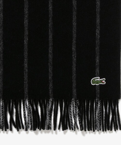 LACOSTE（ラコステ） マフラー メリノウールストライプマフラー メンズ