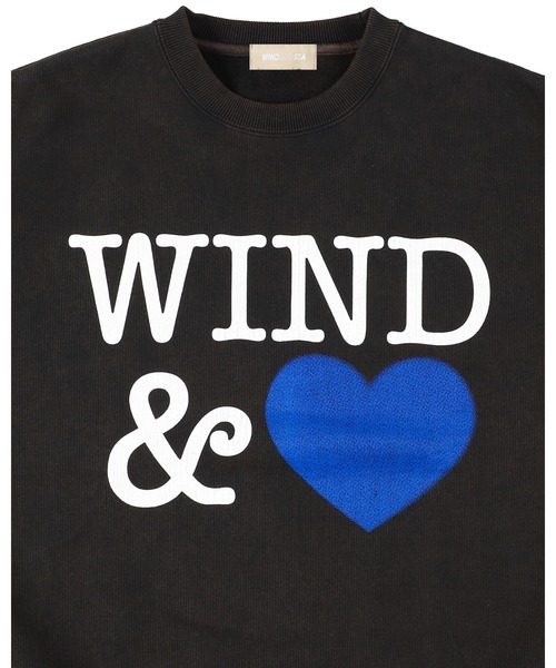 WIND AND SEA（ウィンダンシー） トレーナー スウェット CREWNECK