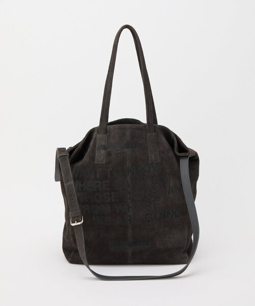 ラシット（russet）/ステンシルデザインスエード2WAYトートバッグ(CE−1639) russet（ラシット） トートバッグ ステンシルデザインスエード2WAY