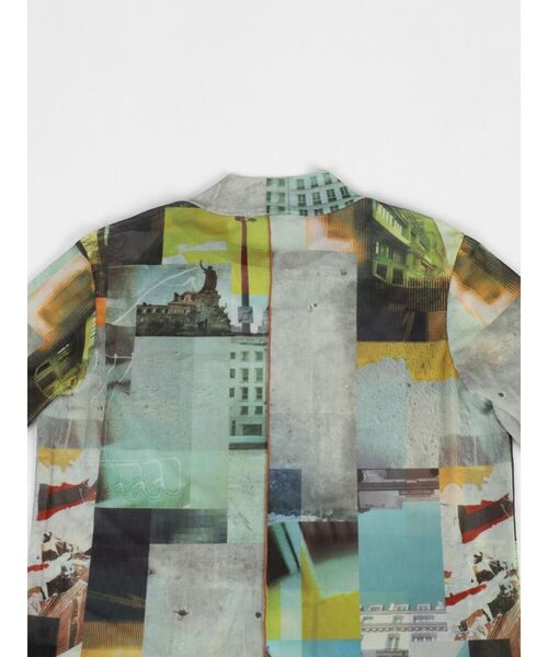 tシャツ PHOTO PRINT HIGH-NECK SHEER TOPS レディース : ZOZOTOWN
