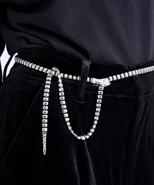 Ellno Loset（エルノロゼット） ベルト スネーククリップチェーン