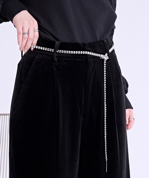 Ellno Loset（エルノロゼット） ベルト スネーククリップチェーン