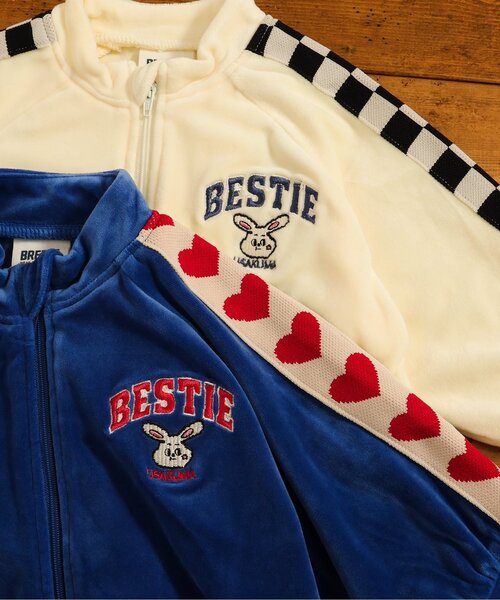 セットアップ Bpop ベビーベロアセットアップ キッズ 子供服 男の子 女の子 | BREEZE | 04