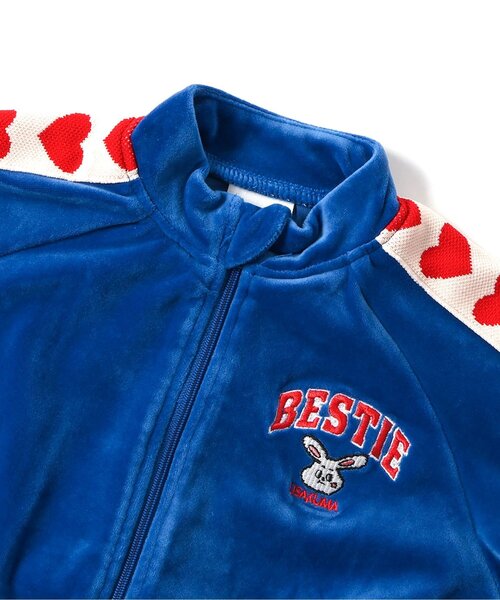 セットアップ Bpop ベビーベロアセットアップ キッズ 子供服 男の子 女の子 | BREEZE | 20