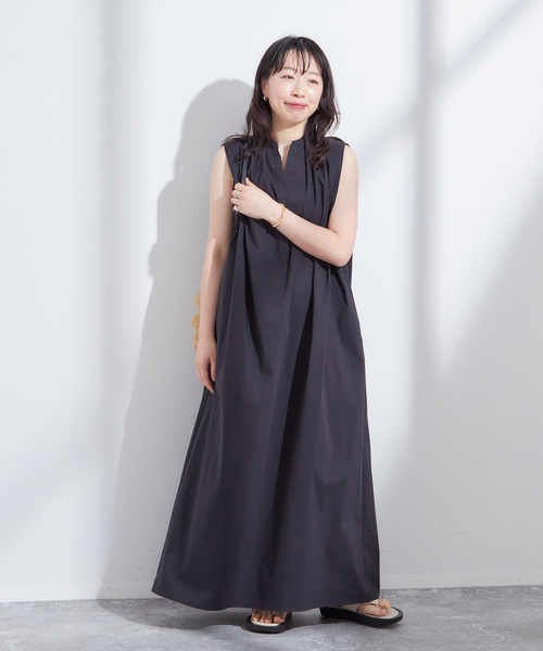 「journal standard L'essage」 ノースリーブワンピース FREE ブルー レディース_画像3