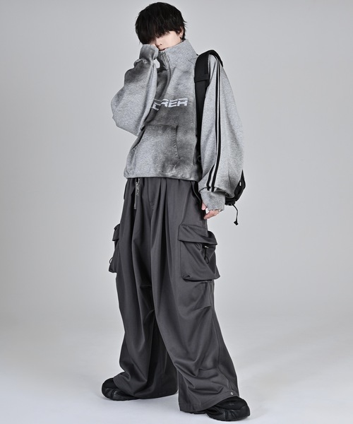 ADRER（アドラー） カーゴパンツ TR 3D volume wide cargo pants / TR