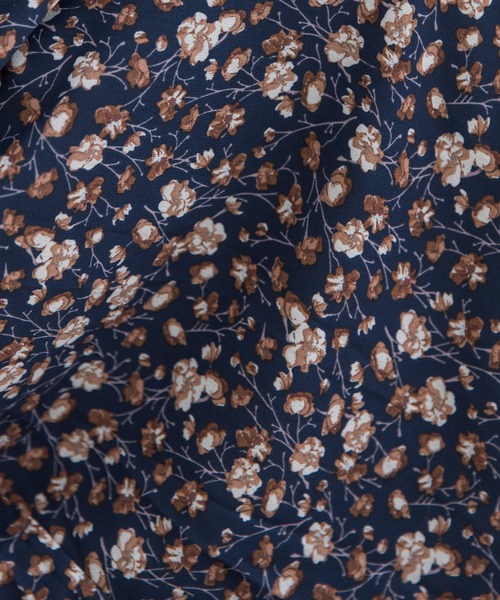 「Tiaclasse」 長袖ワンピース 7号 ネイビー レディース_画像6