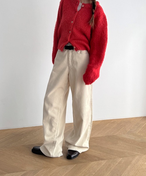 El mar コーデュロイワイドパンツ CANAL JEAN｜El mar コーデュロイワイドパンツ | Rakuten Fashion(楽天