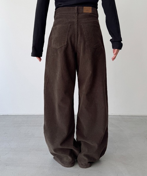 CANAL JEAN（キャナルジーン） パンツ El mar コーデュロイワイド