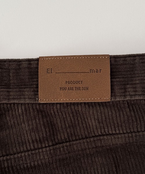 CANAL JEAN（キャナルジーン） パンツ El mar コーデュロイワイド