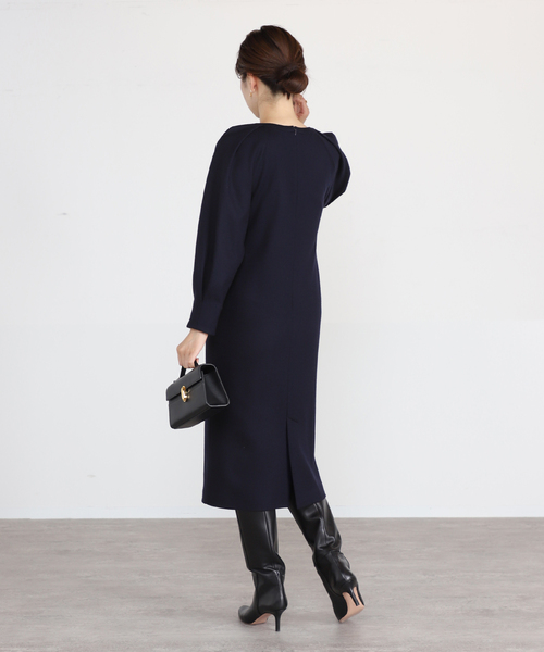 VERMEIL par iena（ヴェルメイユパーイエナ） 長袖ワンピース