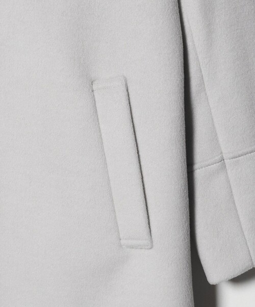 A DAY IN THE LIFE コート アウター ニットビーバー フーデッド 2WAY