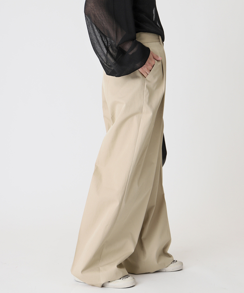 専用 【未使用タグ付】ドゥーズィエムクラス エレガント パンツ ベージュ 34 Deuxieme Classe（ドゥーズィエムクラス） パンツ 34 ベージュ