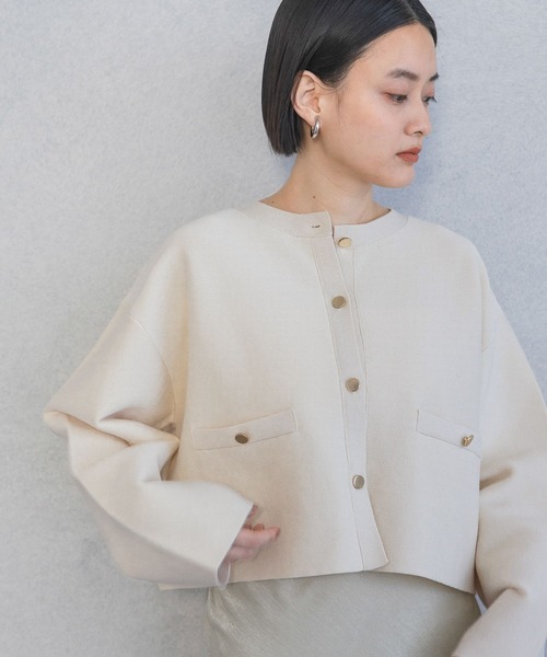 アイボリー カーディガン カーディガン｜FRAY I.D（フレイ アイディー）の通販サイト【公式】