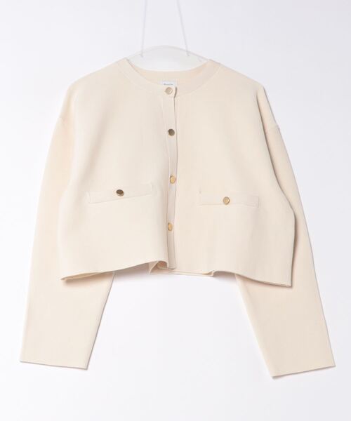 A part by（アパートバイ） ニットカーディガン FREE アイボリー